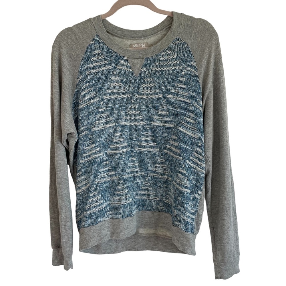 Nation Ltd. Embroidered Sweatshirt, Size S